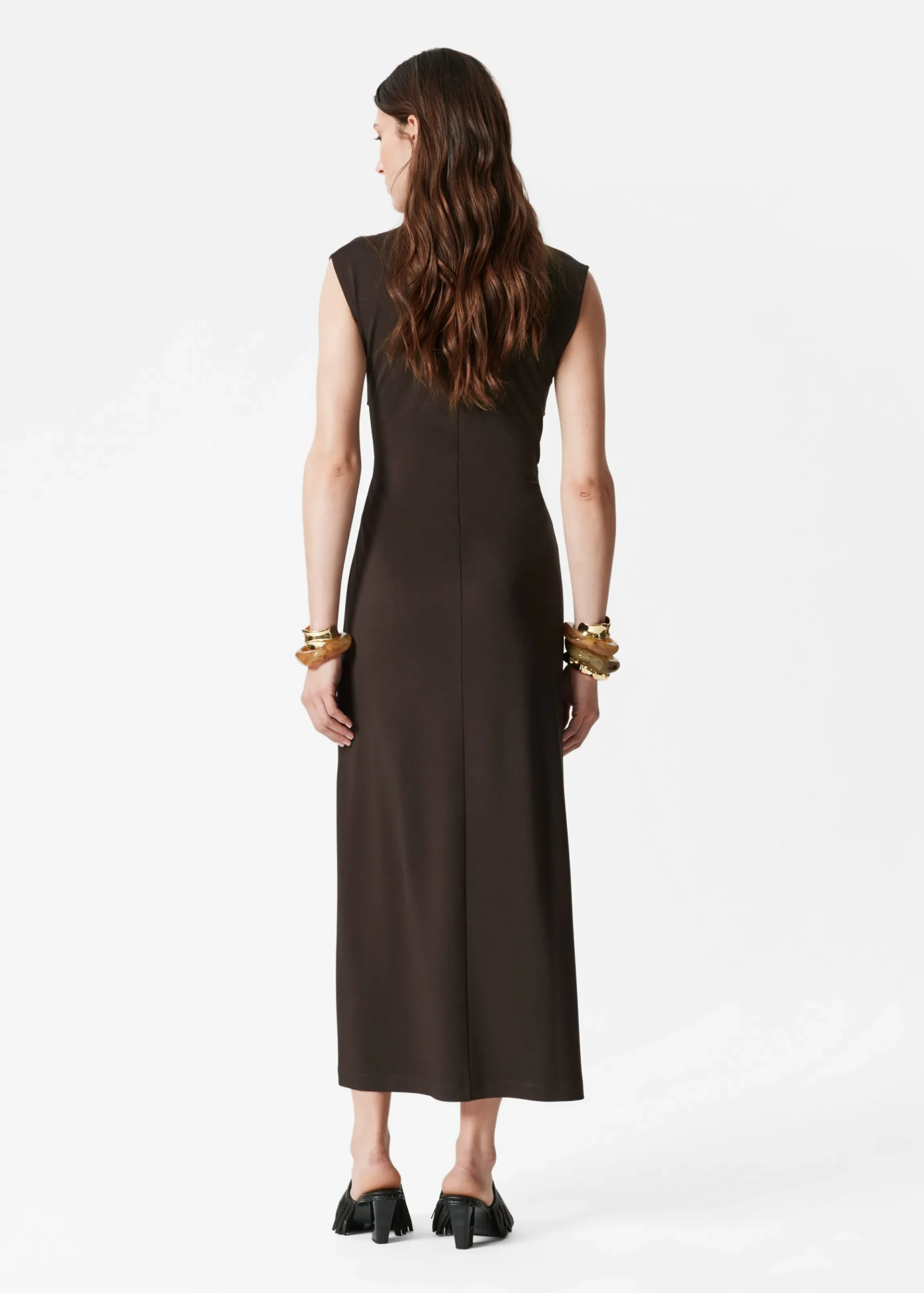 Maxikleid mit Twist-Detail