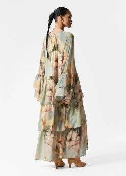 Maxikleid mit Volants