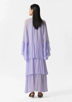 Maxikleid mit Volants
