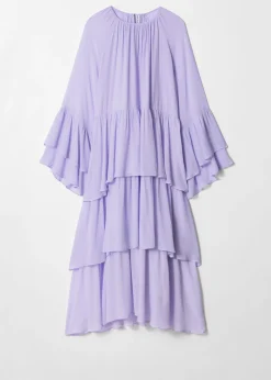 Maxikleid mit Volants