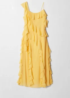 Maxikleid mit Volants