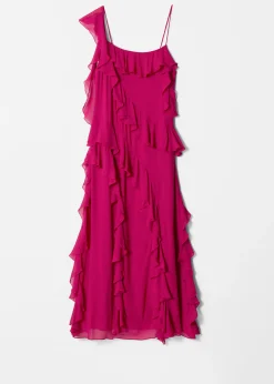 Maxikleid mit Volants