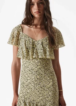 Maxikleid mit Volants