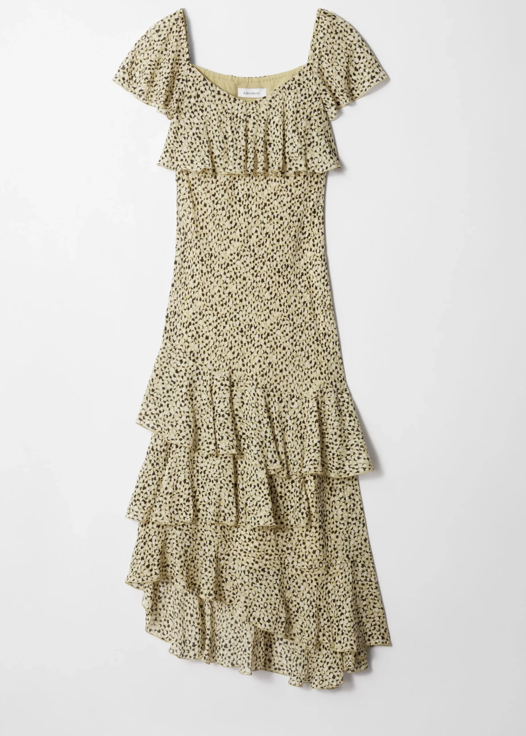 Maxikleid mit Volants