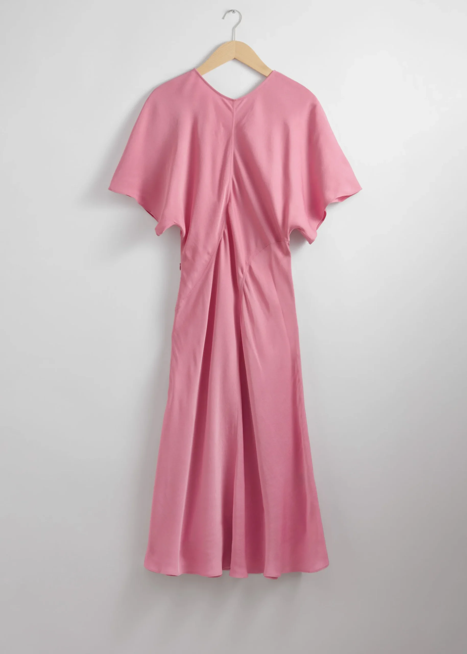 Midikleid aus Satin