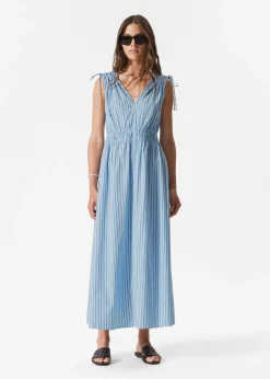 Midikleid mit Bindedetail
