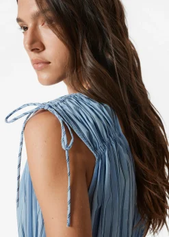 Midikleid mit Bindedetail