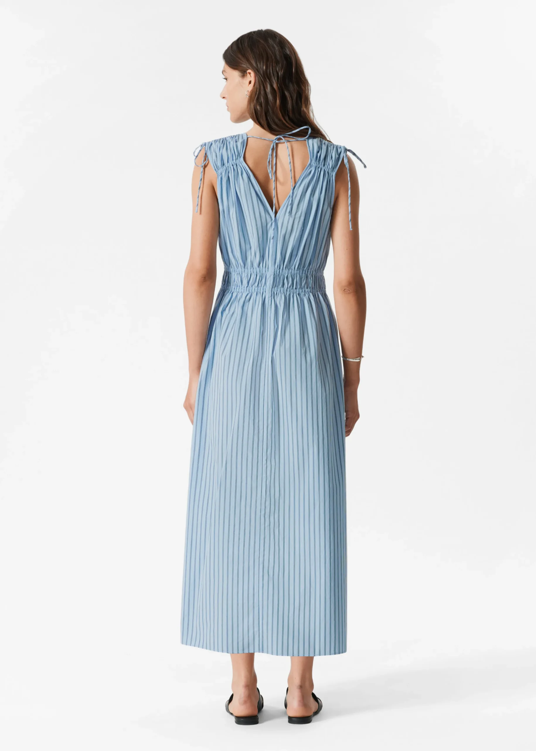 Midikleid mit Bindedetail