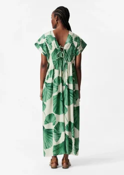 Midikleid mit Falten