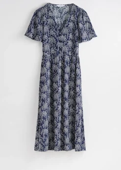 Midikleid mit Volantärmeln
