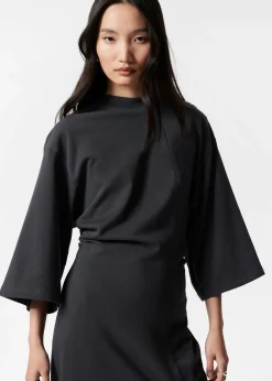 Midi-Sweatshirtkleid