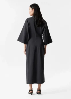 Midi-Sweatshirtkleid