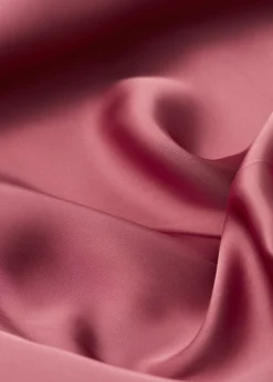 Midi-Trägerkleid aus Satin