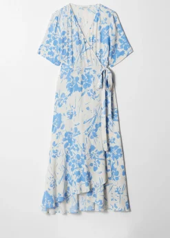 Midi-Wickelkleid