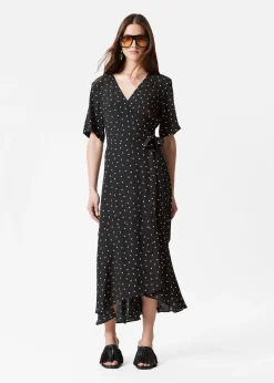 Midi-Wickelkleid