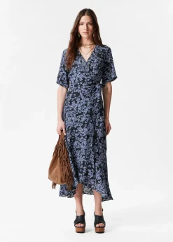 Midi-Wickelkleid