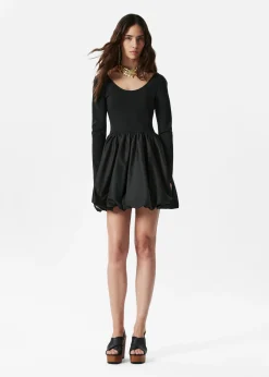 Mini-Ballonkleid