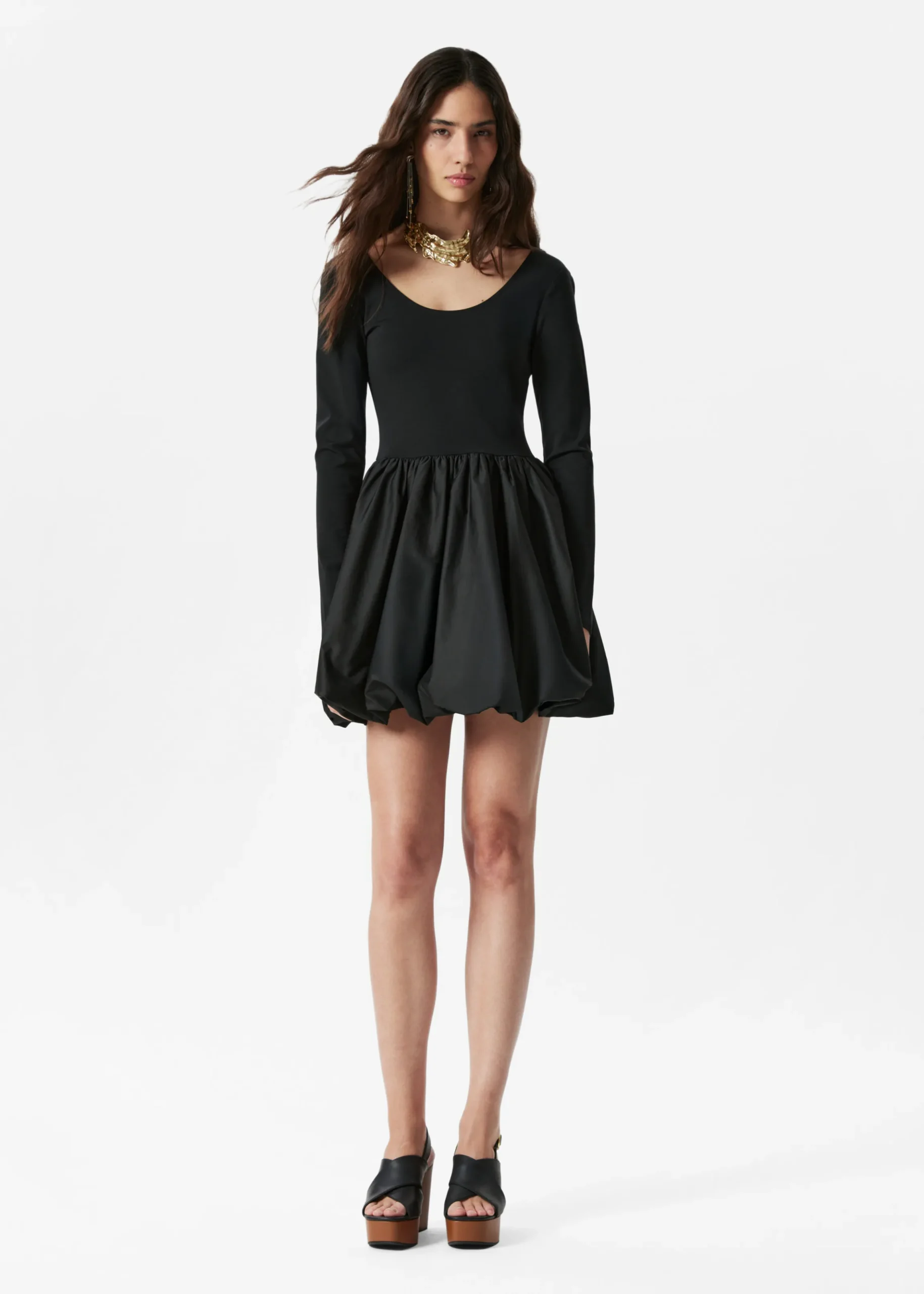 Mini-Ballonkleid