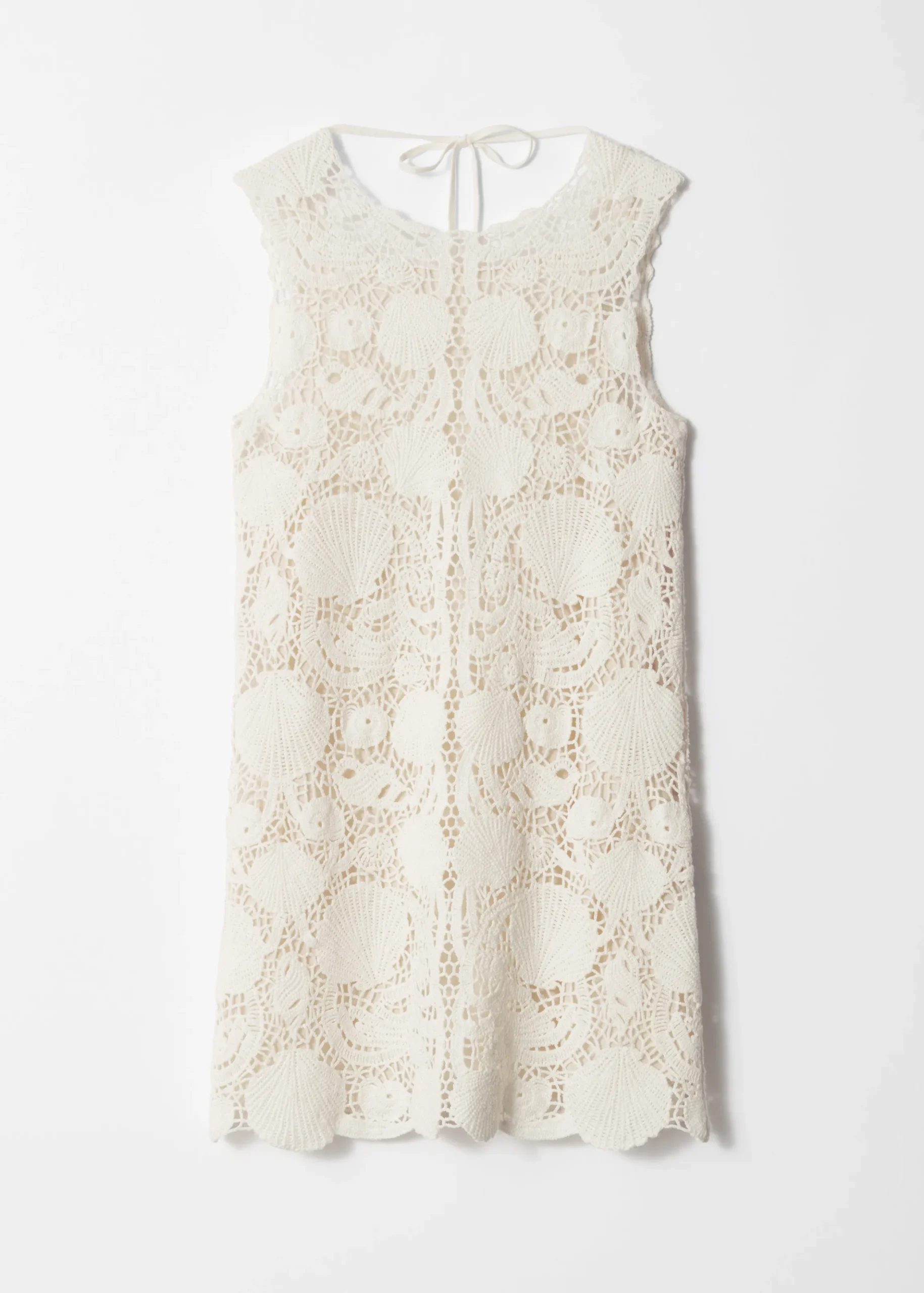 Mini-Häkelkleid