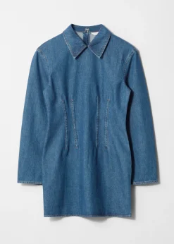 Minikleid aus Denim