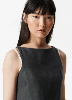 Minikleid aus Leinen