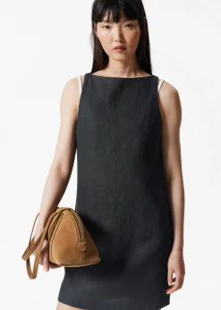 Minikleid aus Leinen