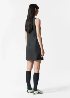 Minikleid aus Leinen