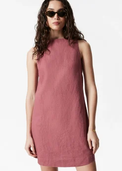 Minikleid aus Leinen
