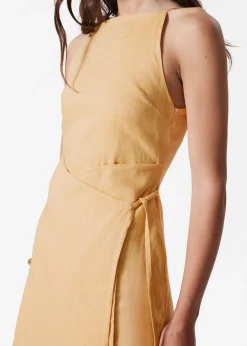 Minikleid aus Leinen
