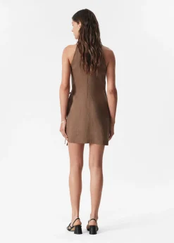 Minikleid aus Leinen