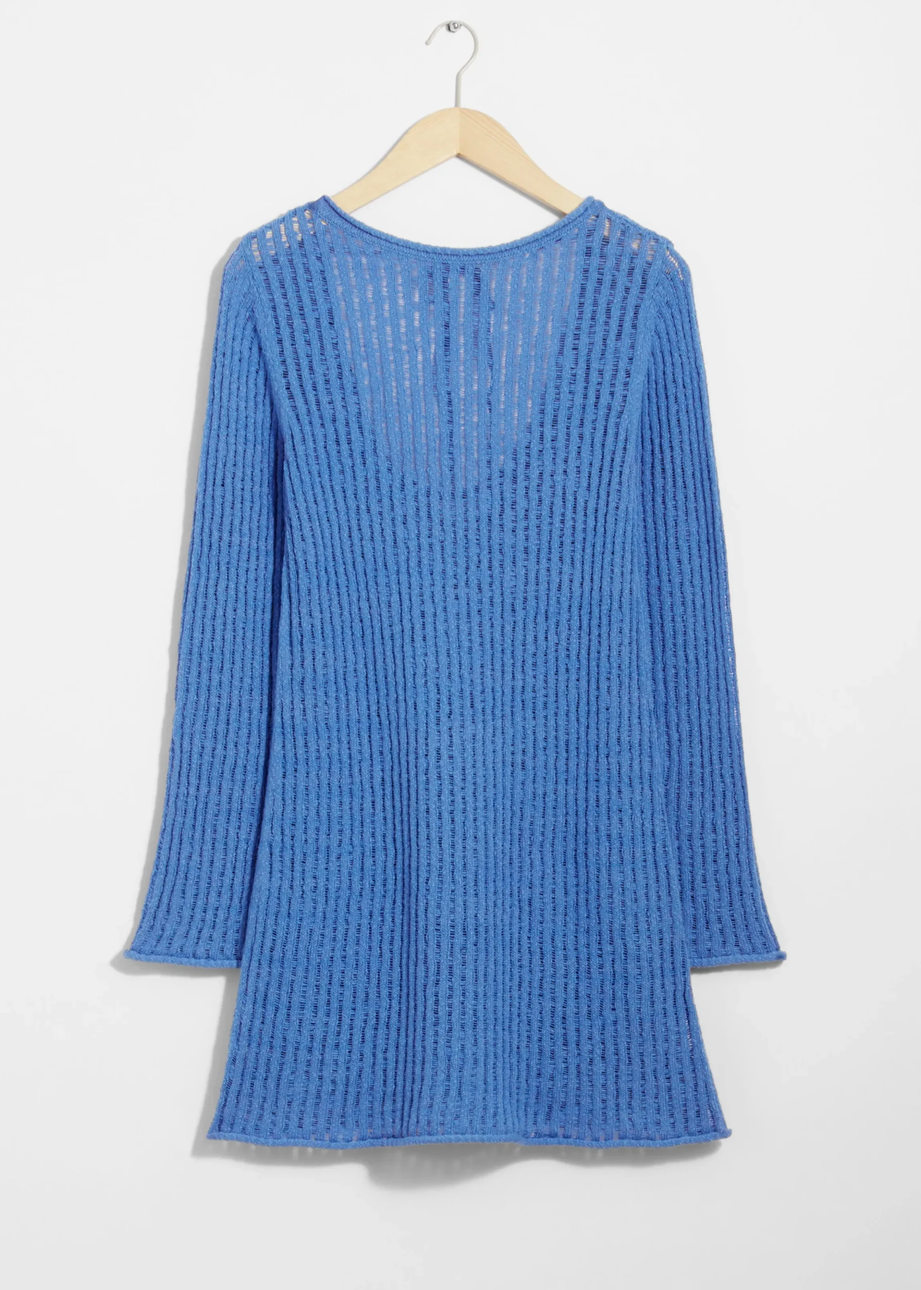Minikleid aus Rippstrick