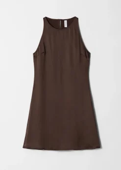 Minikleid aus Satin