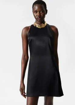 Minikleid aus Satin