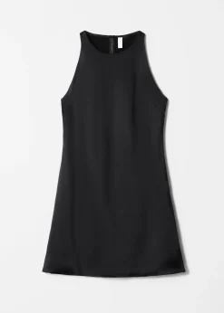 Minikleid aus Satin