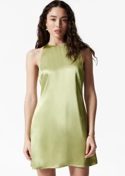 Minikleid aus Satin