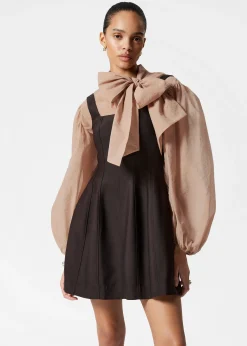 Minikleid im Korsagenstil