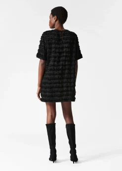 Minikleid mit Fransen