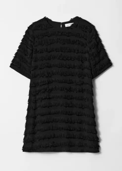 Minikleid mit Fransen