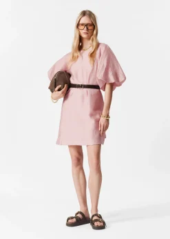 Minikleid mit Puffärmeln