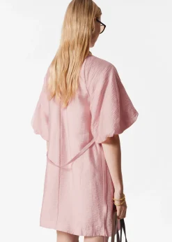 Minikleid mit Puffärmeln