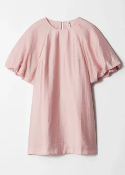 Minikleid mit Puffärmeln
