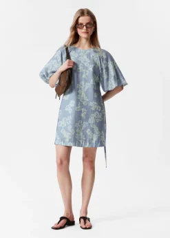Minikleid mit Puffärmeln