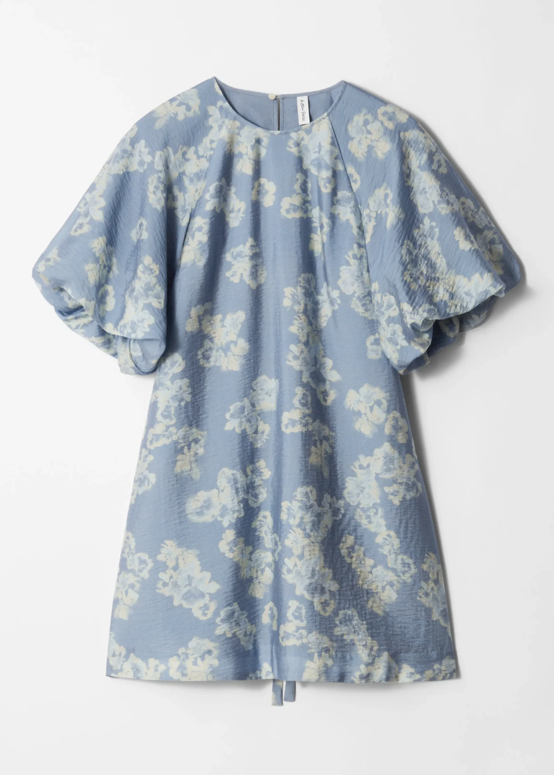 Minikleid mit Puffärmeln