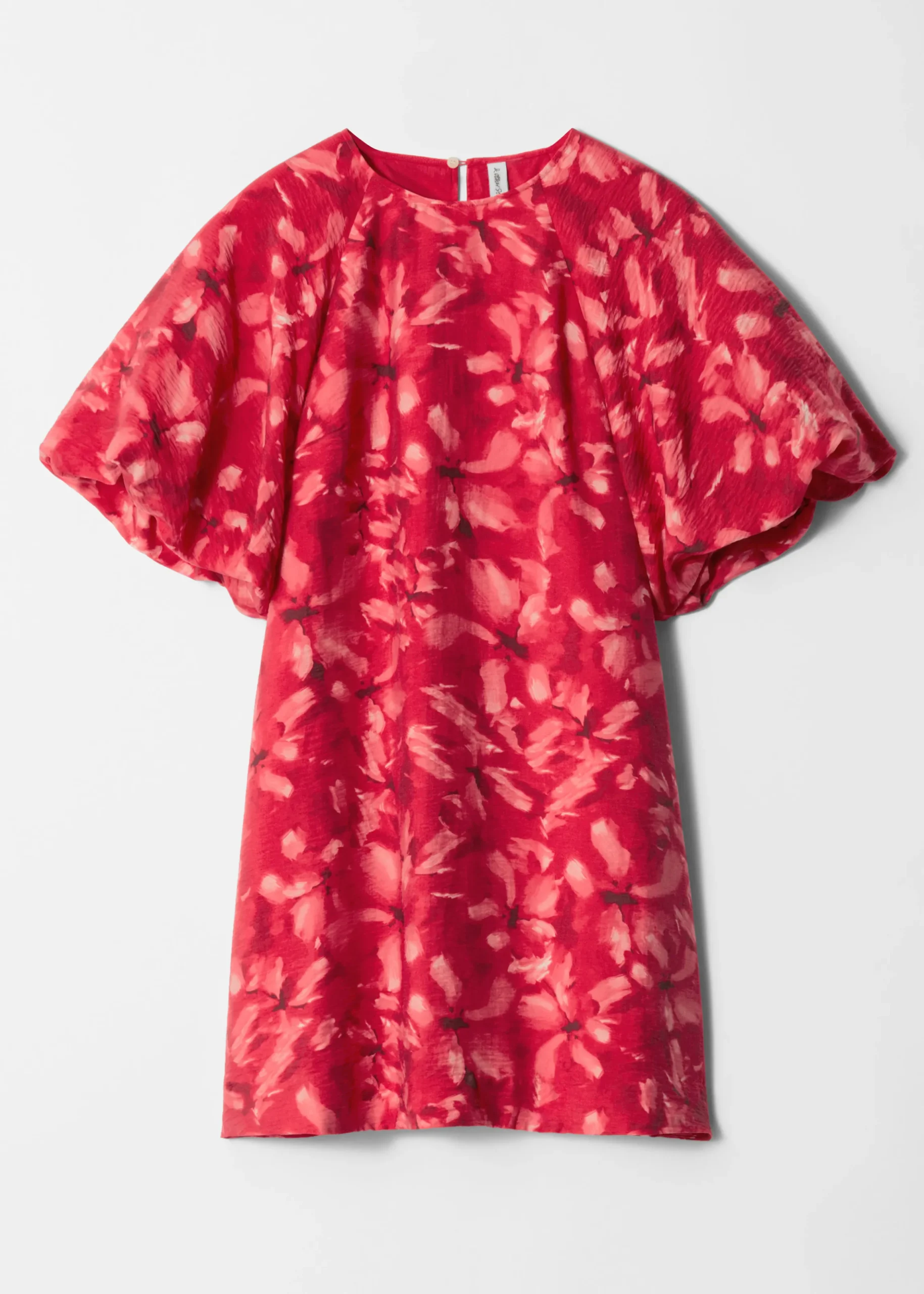 Minikleid mit Puffärmeln