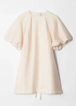 Minikleid mit Puffärmeln