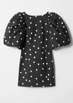 Minikleid mit Puffärmeln