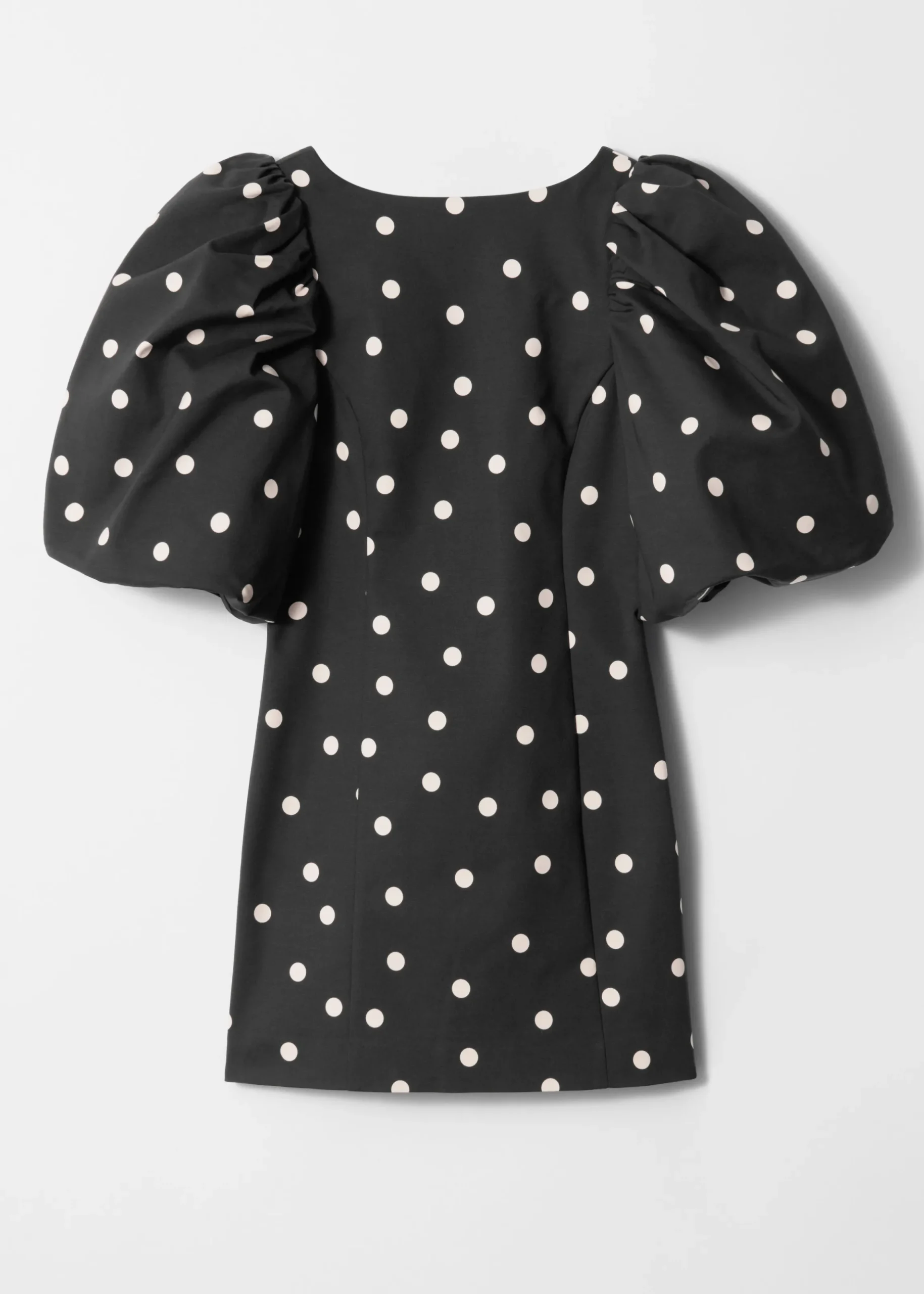 Minikleid mit Puffärmeln