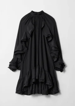 Minikleid mit Rüschen
