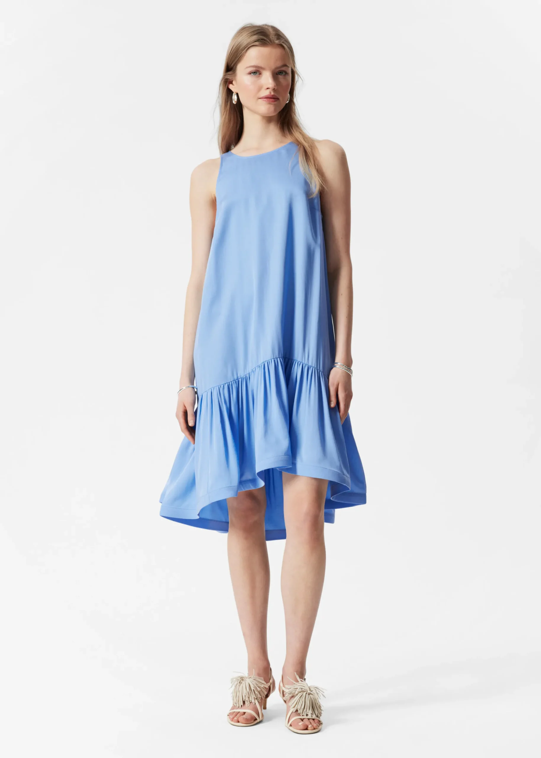 Minikleid mit Rüschen