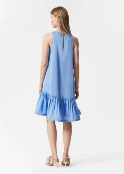 Minikleid mit Rüschen